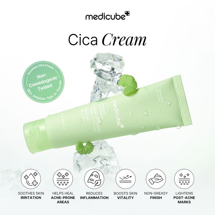 Medicube Exosome Cica Cream 50ml – Made in Korea
