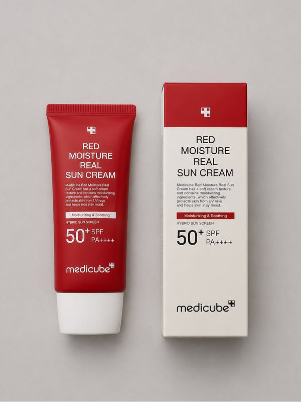 Medicube Red Moisture Real Sun Cream SPF50+ PA++++ 50ml