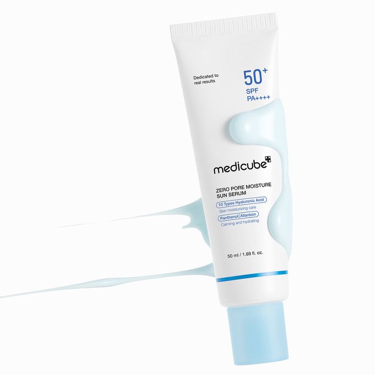 Medicube Zero Pore Moisture Sun Serum SPF 50+ PA++++ – Lightweight Hydrating Sunscreen | 50ml