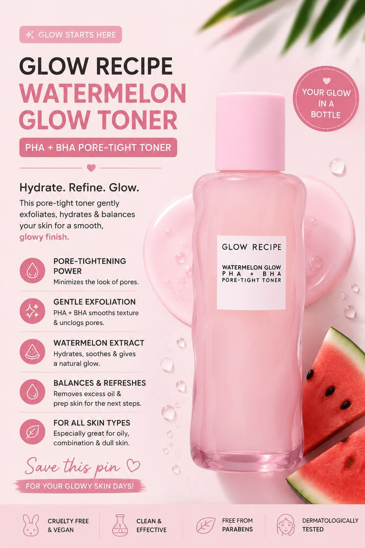 Glow Recipe Watermelon Pore-Tightening Toner 150ml