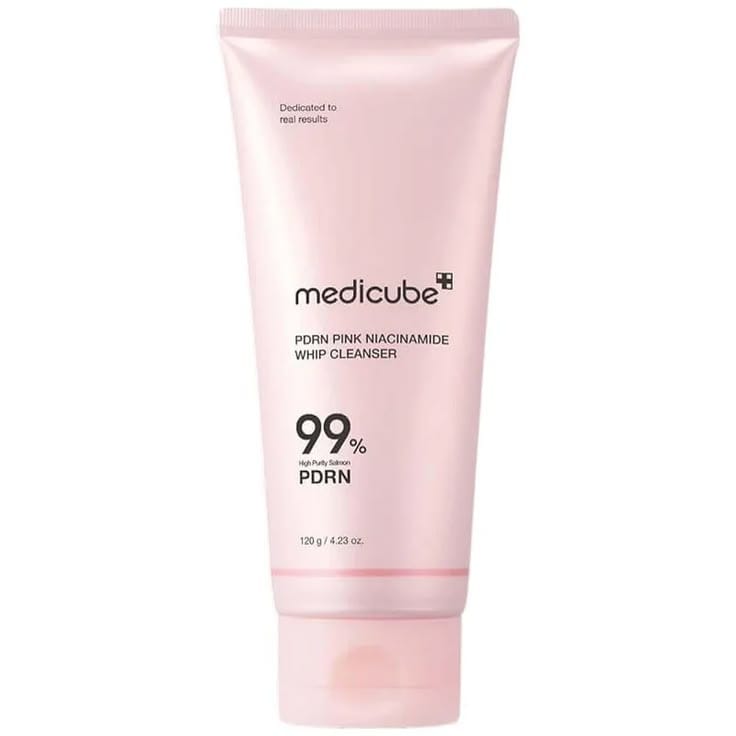 Medicube PDRN Pink Niacinamide Whip Cleanser 120gm