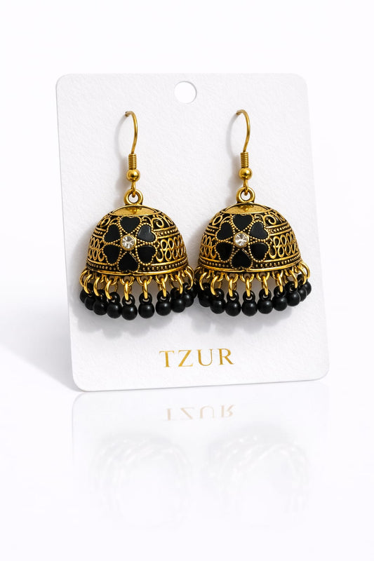 Elegant Ethnic Single Jhumka  + EID SPEACIAL GIFT FROM TZUR