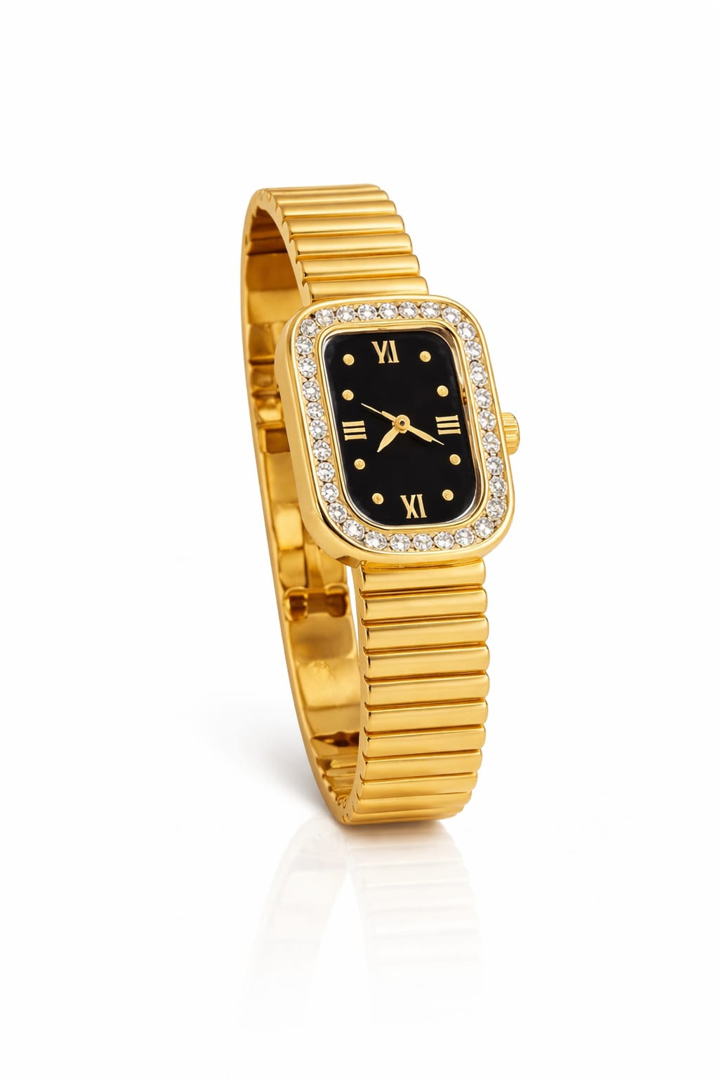 Luxury Golden Color Watch-Style Kada