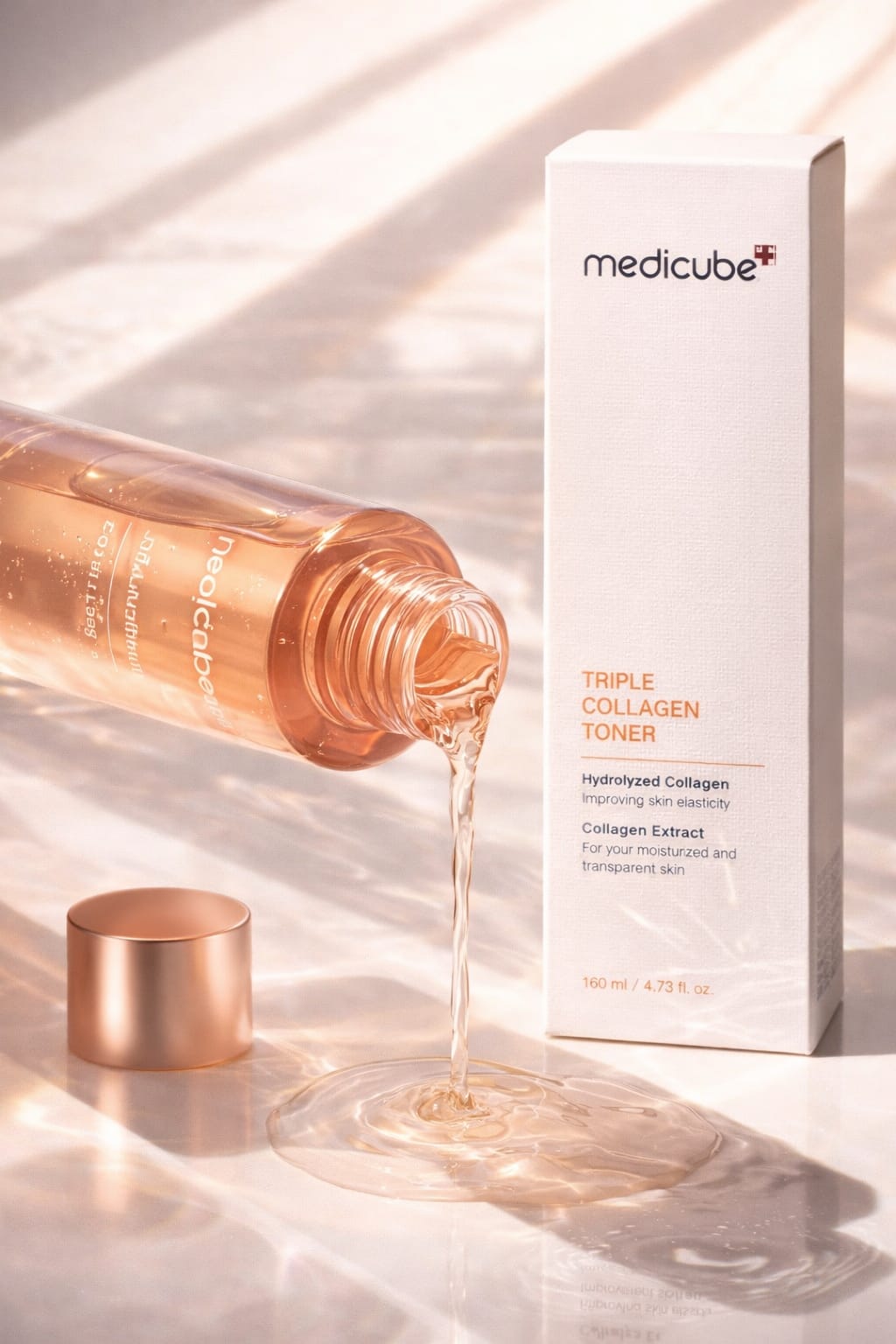 Medicube Triple Collagen Toner – Hydrating & Firming Korean Toner for Plump, Youthful Skin (140ml)