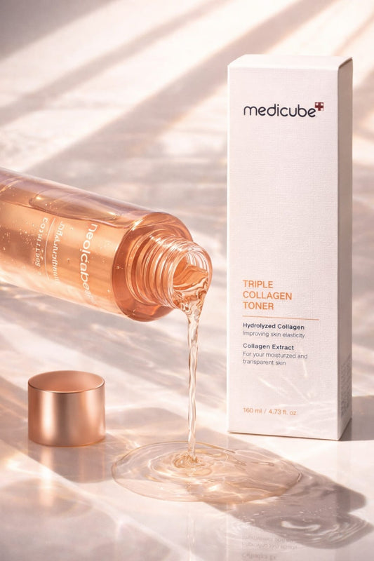 Medicube Triple Collagen Toner – Hydrating & Firming Korean Toner for Plump, Youthful Skin (140ml)