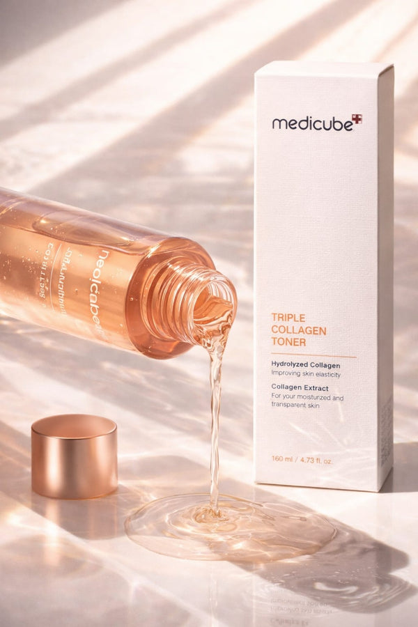 Medicube Triple Collagen Toner – Hydrating & Firming Korean Toner for Plump, Youthful Skin (140ml)