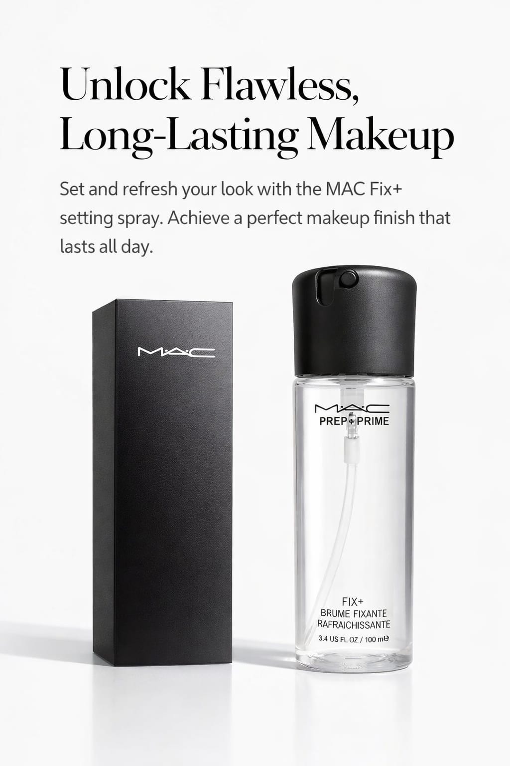 MAC prime + setting spray
