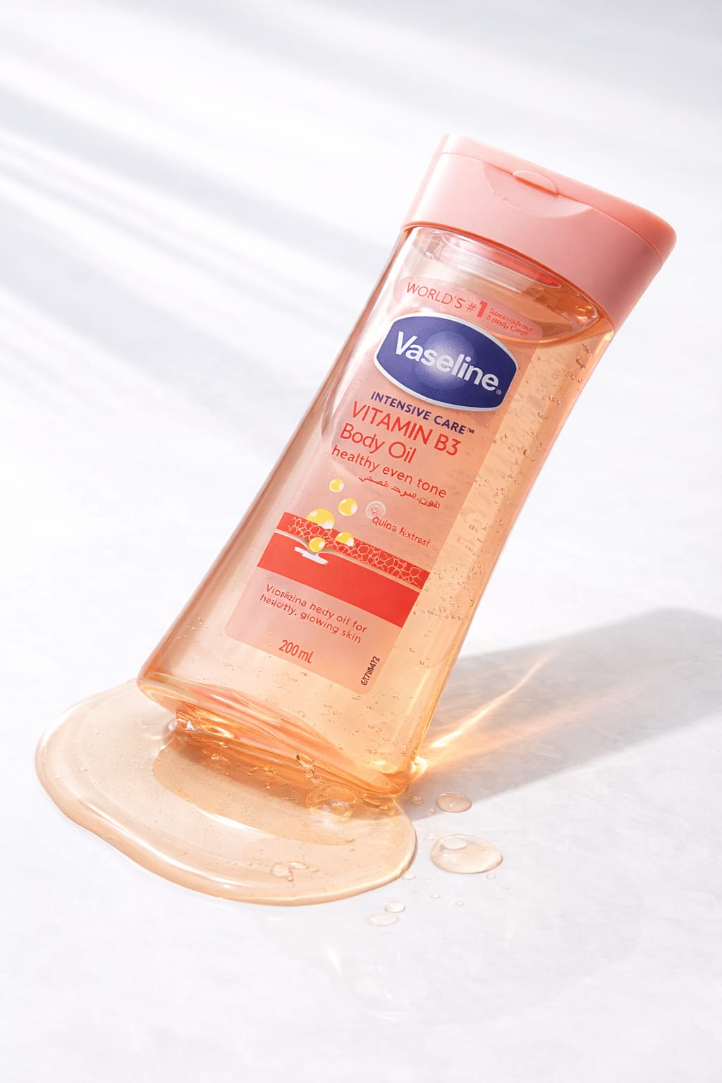 Vaseline Vitamin B3 Body Oil – Deep Hydration & Even Tone Glow