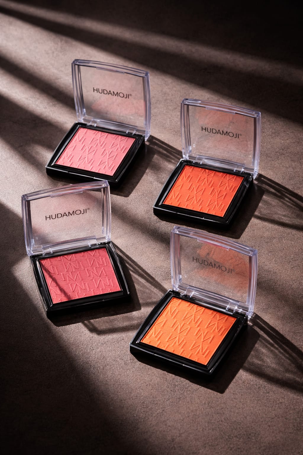 HUDAMOJI Powder Blush – Smooth, Pigmented, Long-Lasting Glow