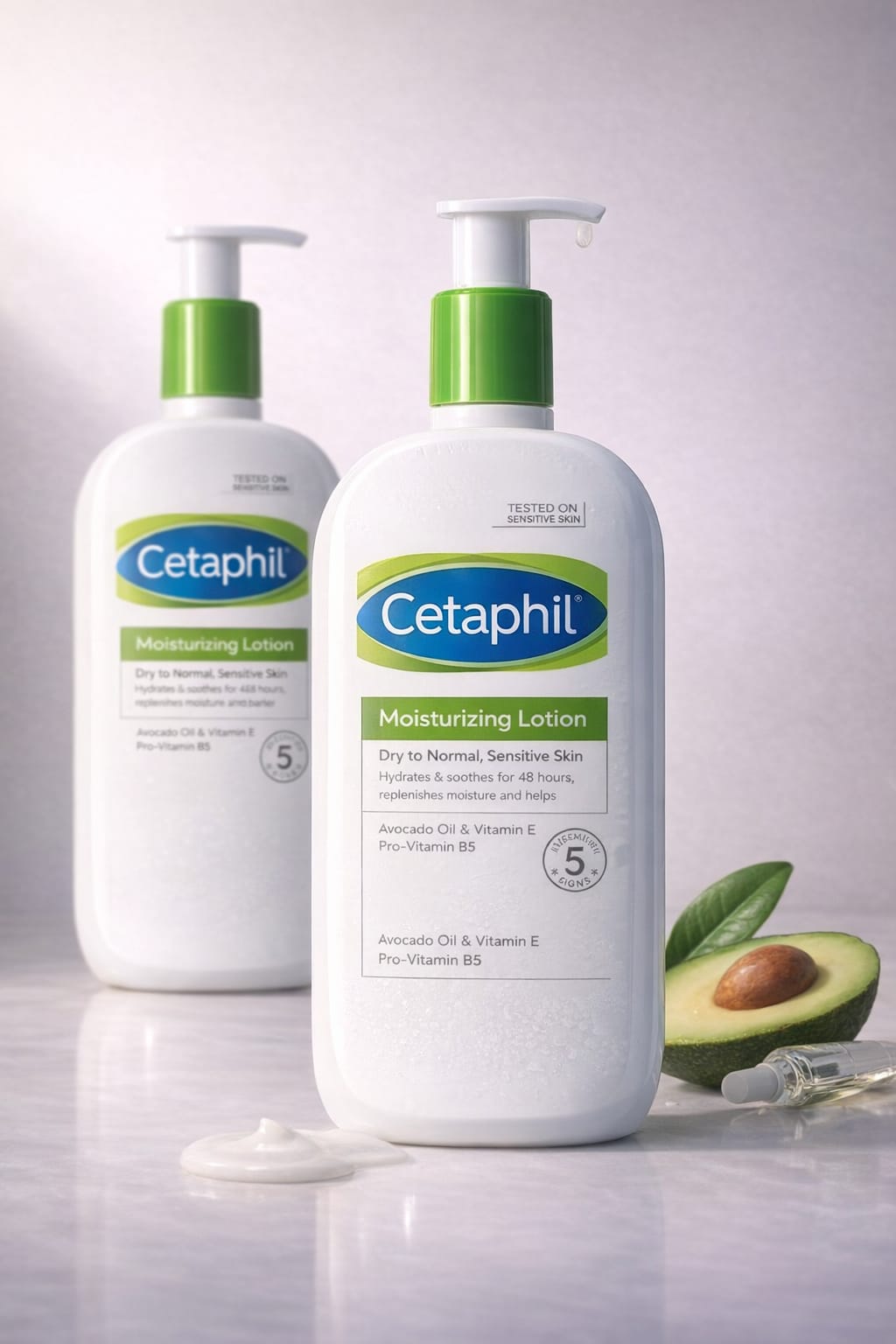 Cetaphil Moisturizing Lotion 48-Hour Deep Hydration for Soft, Calm, Healthy-Looking Skin