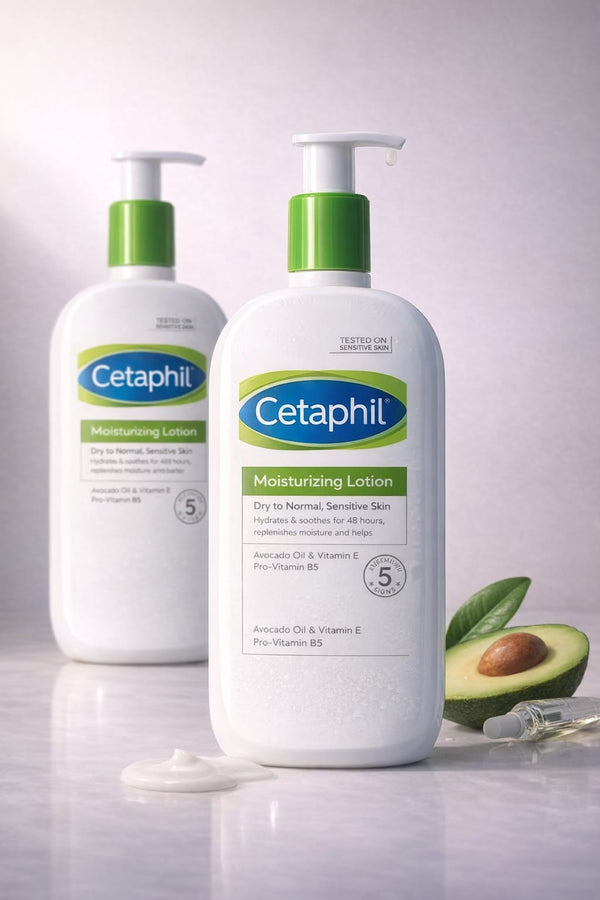 Cetaphil Moisturizing Lotion 48-Hour Deep Hydration for Soft, Calm, Healthy-Looking Skin