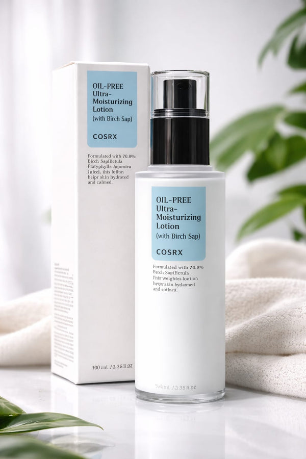 COSRX Oil-Free Ultra-Moisturizing Lotion (with Birch Sap) – Lightweight Hydration & Barrier Repair