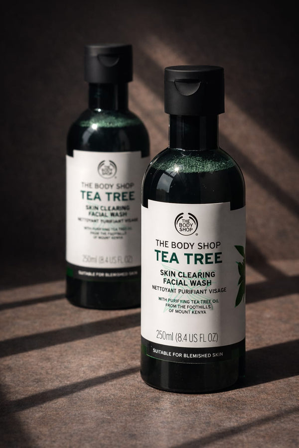 The Body Shop Tea Tree Skin Clearing Facial Wash – Deep Clean, Clearer Skin, Oil Control