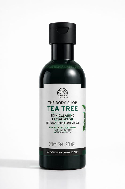 The Body Shop Tea Tree Skin Clearing Facial Wash – Deep Clean, Clearer Skin, Oil Control