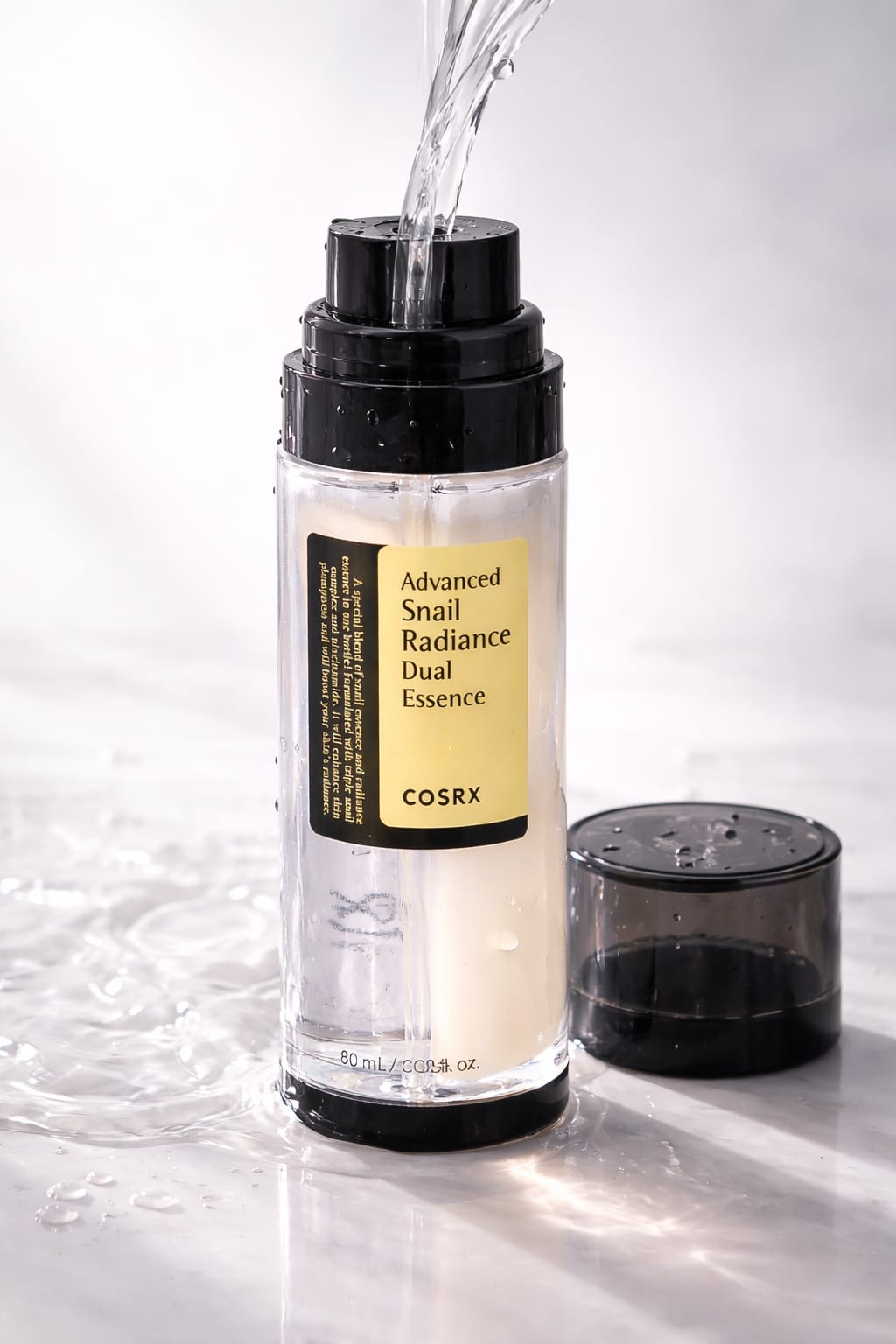 COSRX Advanced Snail Radiance Dual Essence – Hydrating, Brightening, Skin-Repairing Serum