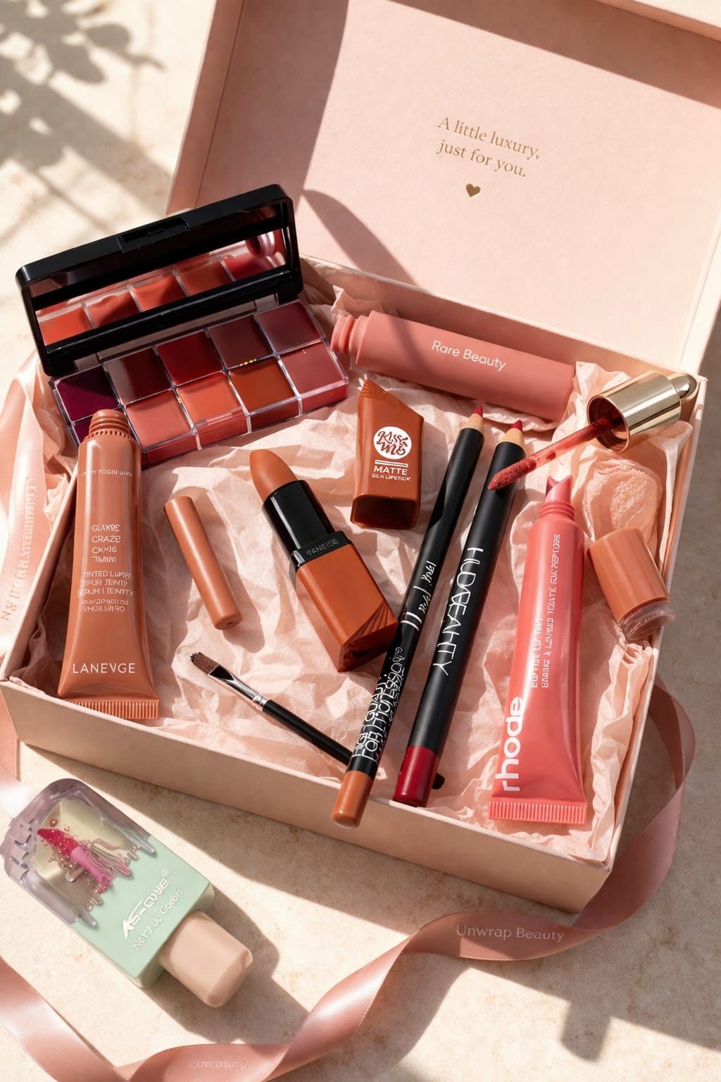 The Lip Wardrobe | 10 Shades & Viral Textures Kit