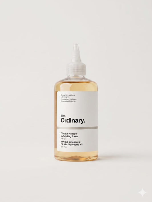 The Ordinary Glycolic Acid 7% Toning Solution – Exfoliating Glow Toner for Smooth, Clear &amp; Radiant Skin (Original Imported)