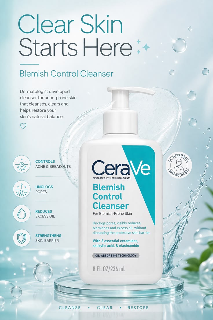 CeraVe Blemish Control Cleanser