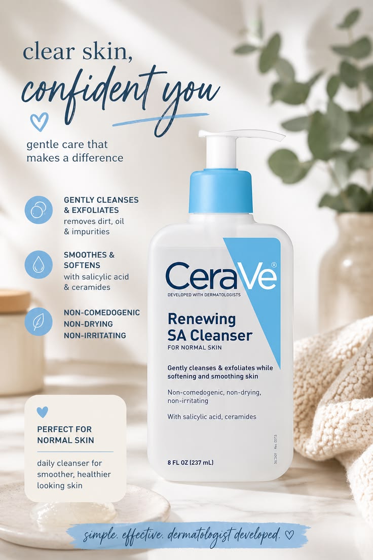 CeraVe Renewing SA Cleanser