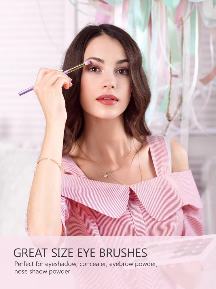 Make up Brushes Set with Bag Random Color