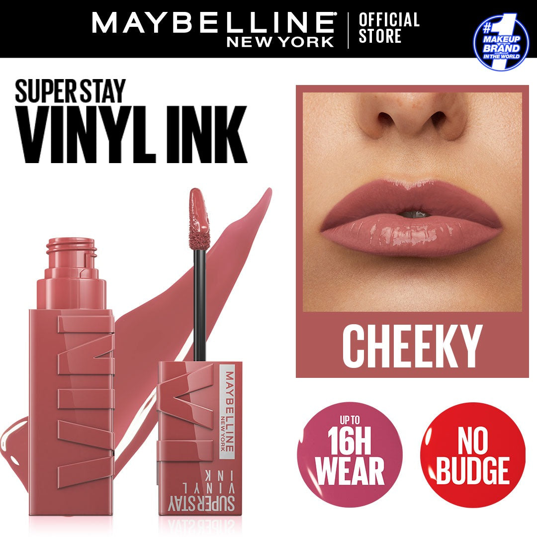 Maybelline SuperStay Vinyl Ink 16H Liquid Lipstick – Irresistible