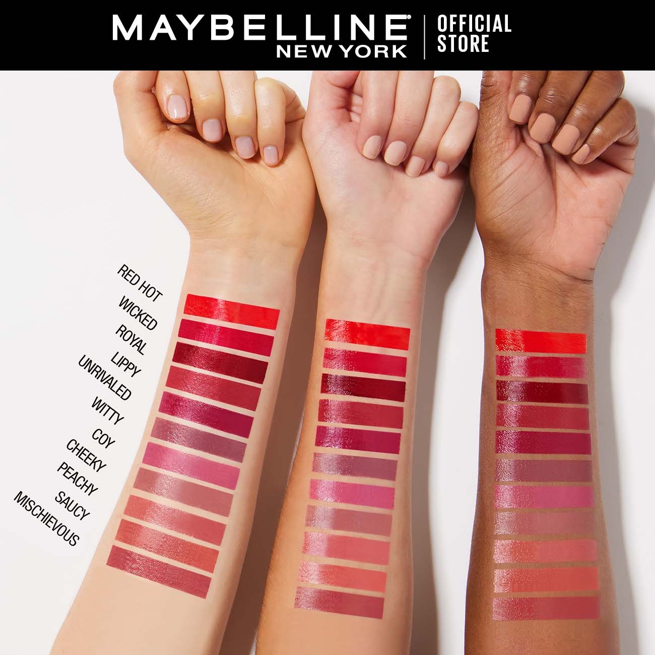 Maybelline SuperStay Vinyl Ink 16H Liquid Lipstick – Irresistible