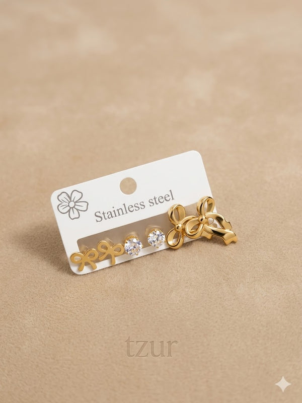 Premium Stainless Steel Stud + EID SPEACIAL GIFT FROM TZUR